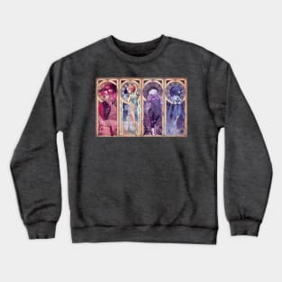 Crystal Gems Mucha Crewneck Sweatshirt